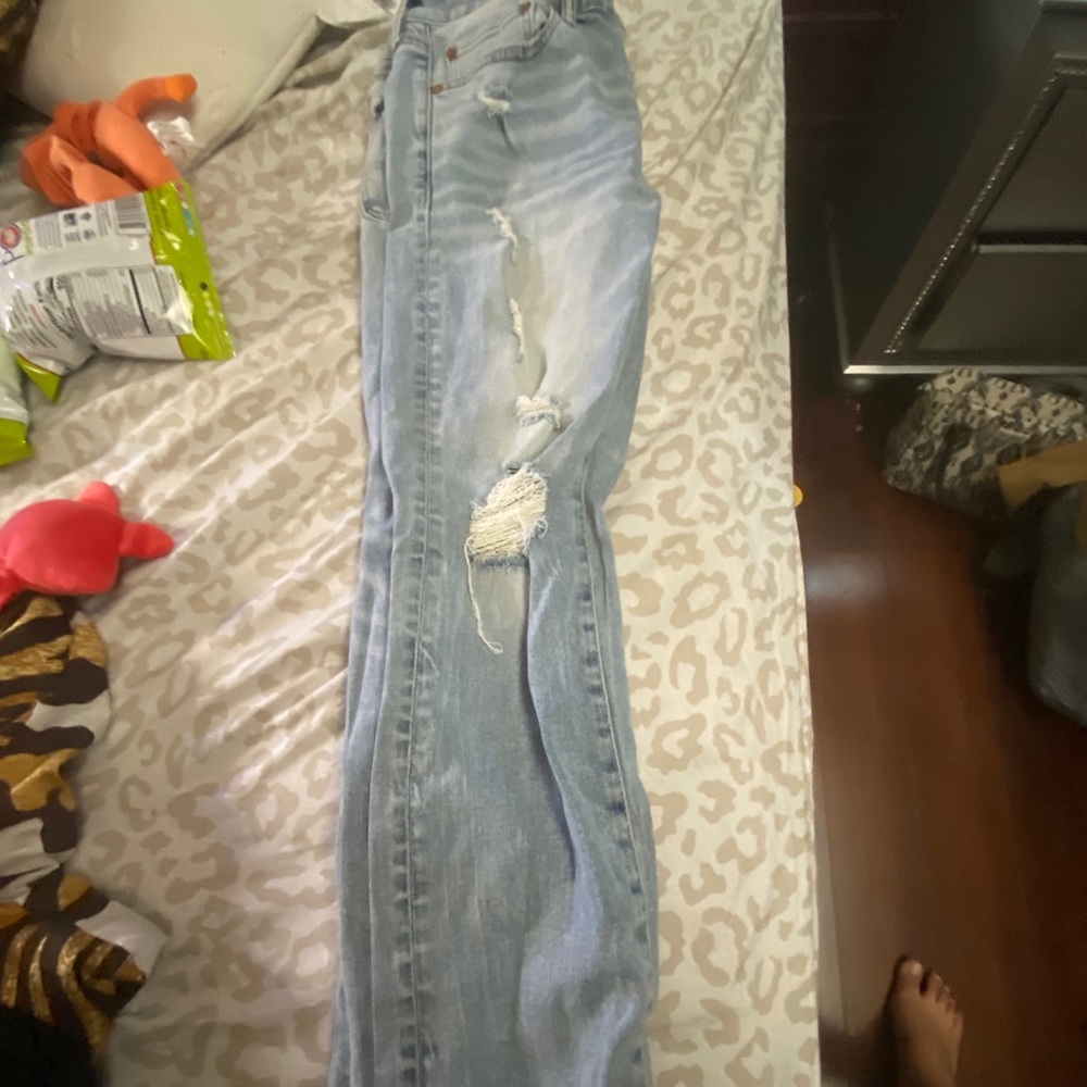 American eagle ripped denim jeans 32x30 never worn